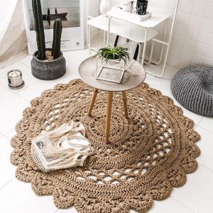 Tapis Rond Luxe