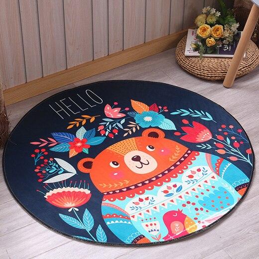 Tapis Rond Maison