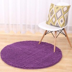 Tapis Rond Matelassé