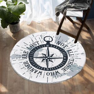 Tapis Rond Monde