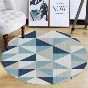 Tapis Rond Triangulation