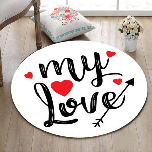 Tapis Rond My Love