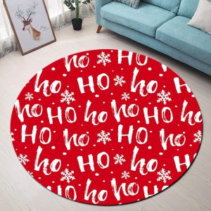 Tapis Rond Noël