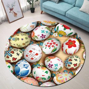 Tapis Rond Oeuf