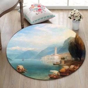 Tapis Rond Paysage