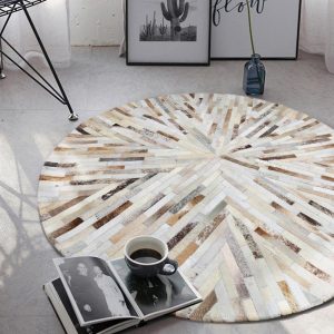 Tapis Rond Luxueux