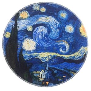 Tapis Rond Peinture