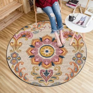 Tapis Rond Persan