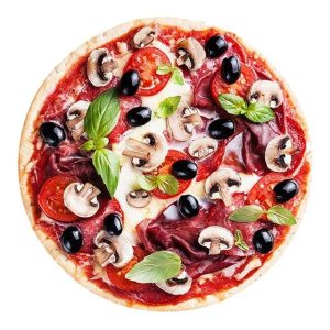 Tapis Rond Pizza