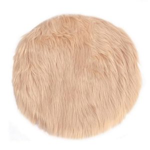 Tapis Rond Poilu