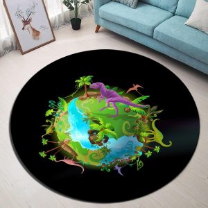 Tapis Rond Préhistoire