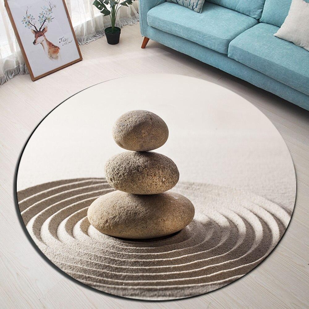 Tapis Rond Relaxation