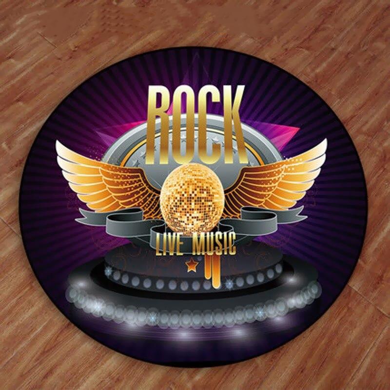 Tapis Rond Rock