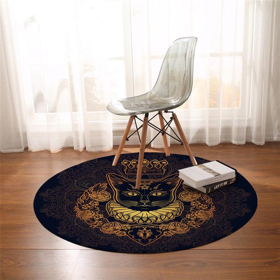 Tapis Rond Roi