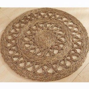 Tapis Rond Rotin