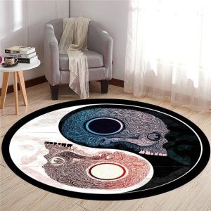 Tapis Rond Salon Design