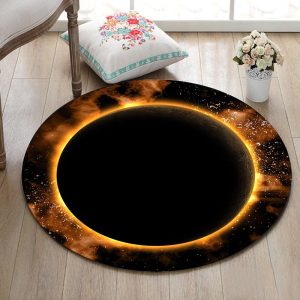 Tapis Rond Éclipse