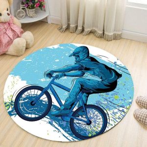 Tapis Rond Sport Garçon