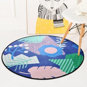 Tapis Rond Table Ronde