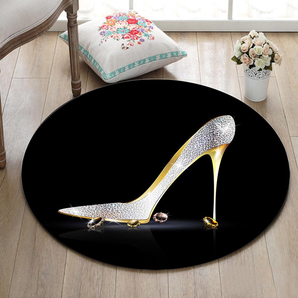 Tapis Rond Talon Chic