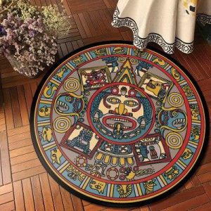 Tapis Rond Totem
