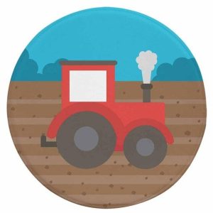 Tapis Rond Tracteur