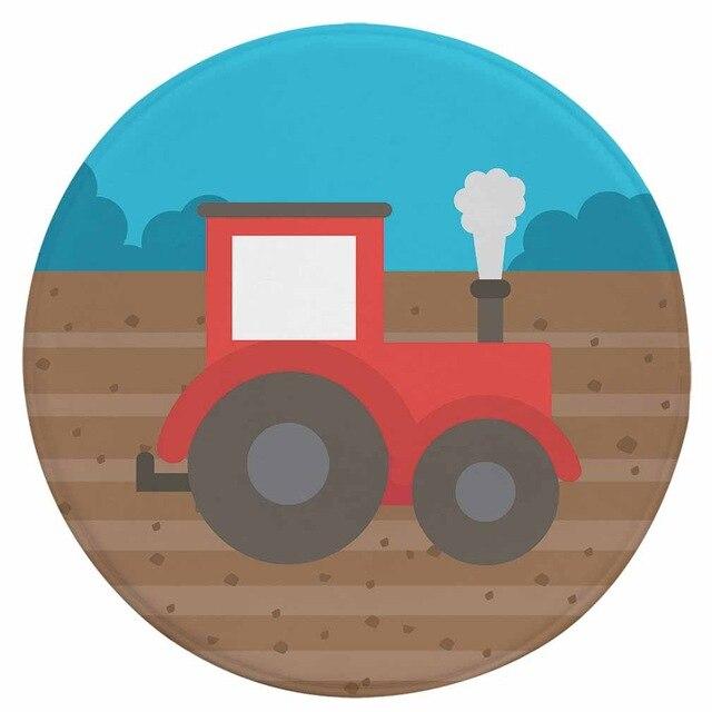 Tapis Rond Tracteur