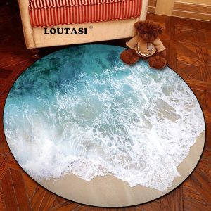 Tapis Rond Vague