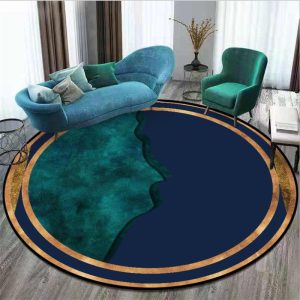 Tapis Rond Vert Canard