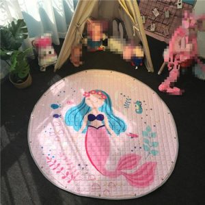 Tapis Rond La Belle Sirène
