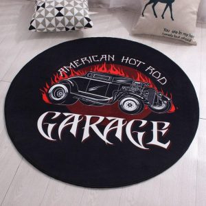 Tapis Rond Voiture