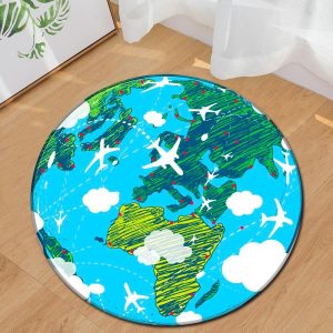 Tapis Rond Voyage