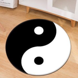 Tapis Rond Yin Yang