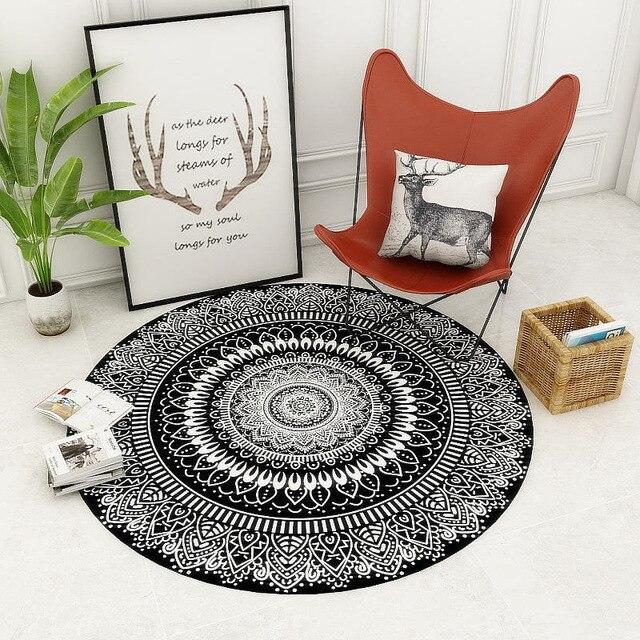 Tapis Rond Zen
