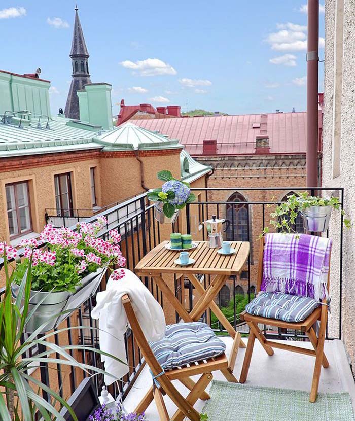 Terrasse Gain de place 
