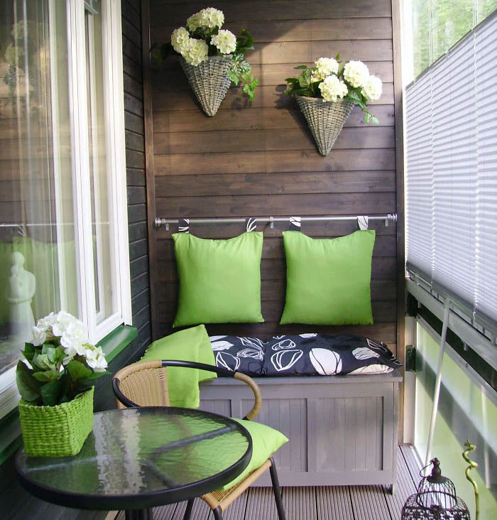Terrasse Boisé étagère