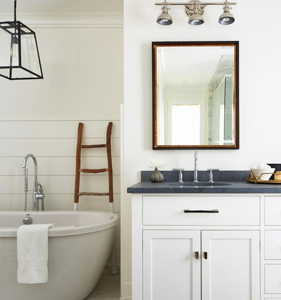 Poignée du lavabo en style moderne et épuré