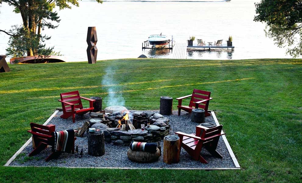 Zone de barbecue améliorée